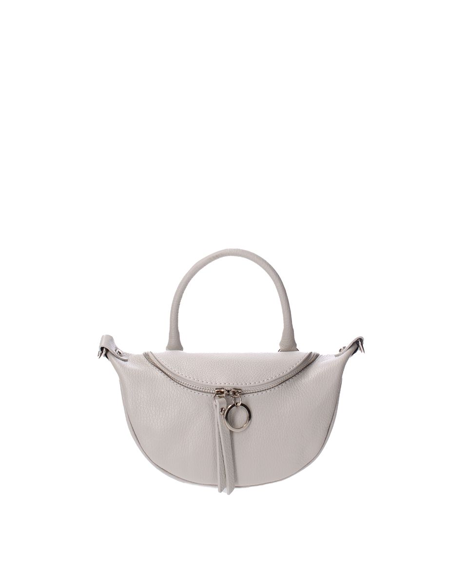 Halbmond-Handtasche mit Griff