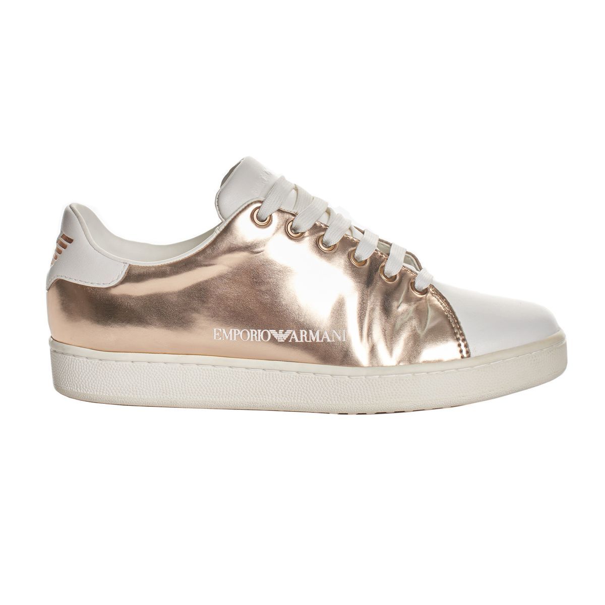 Metallic Low-Top Damen-Sneaker