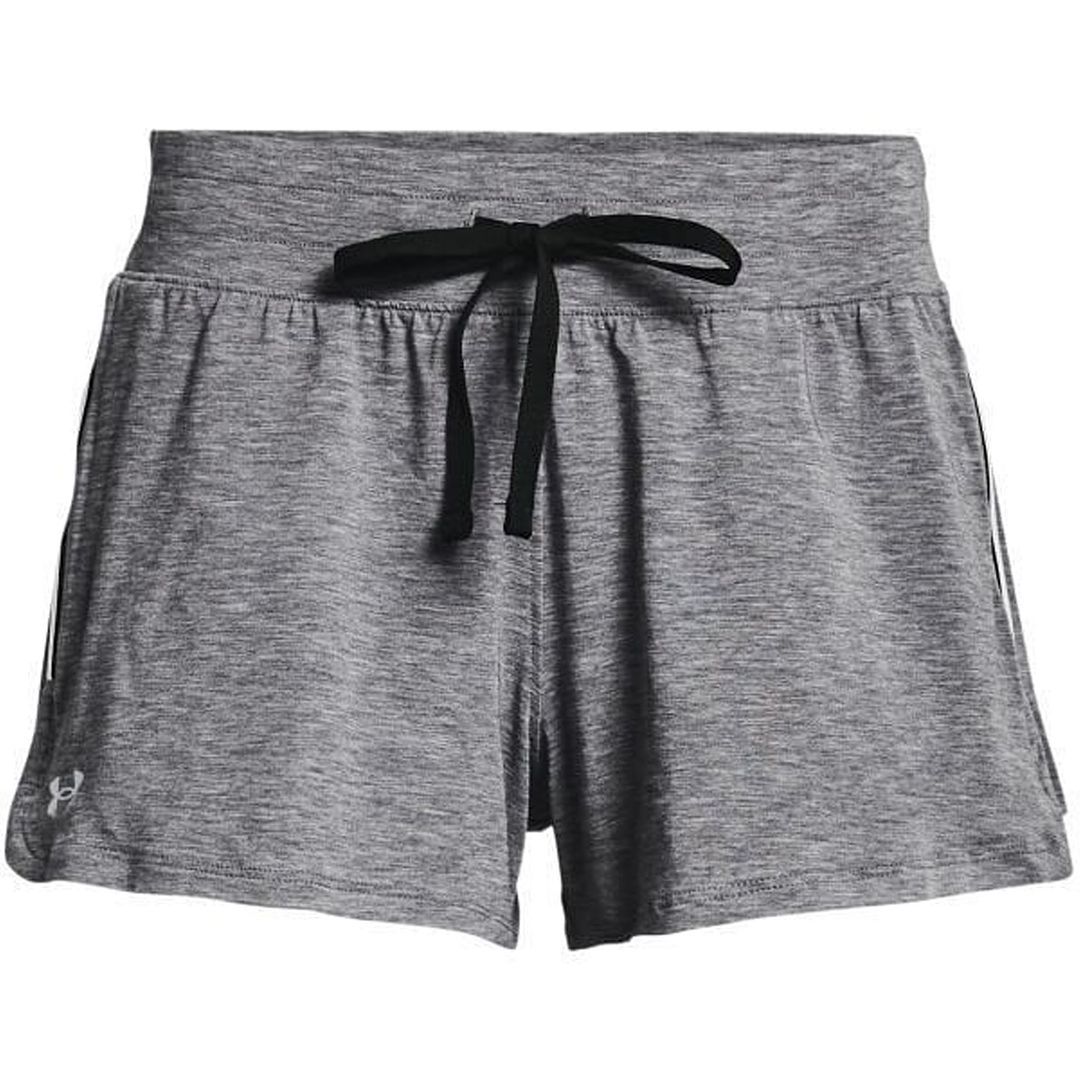 Graue melierte Active Running Shorts