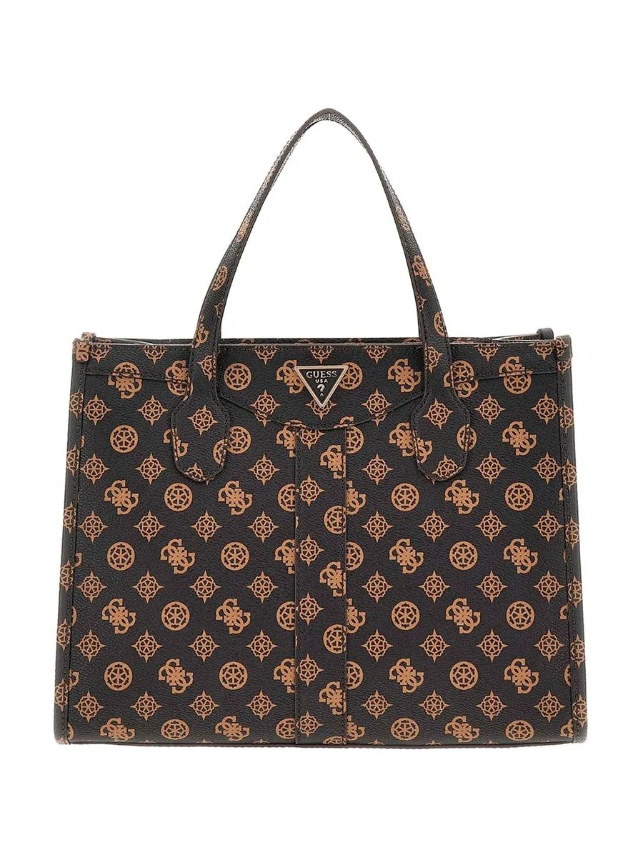 Tote Bag mit Monogramm-Muster