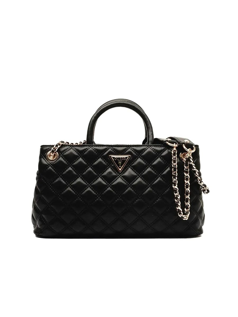 Gesteppte Handtasche mit Tragegriff