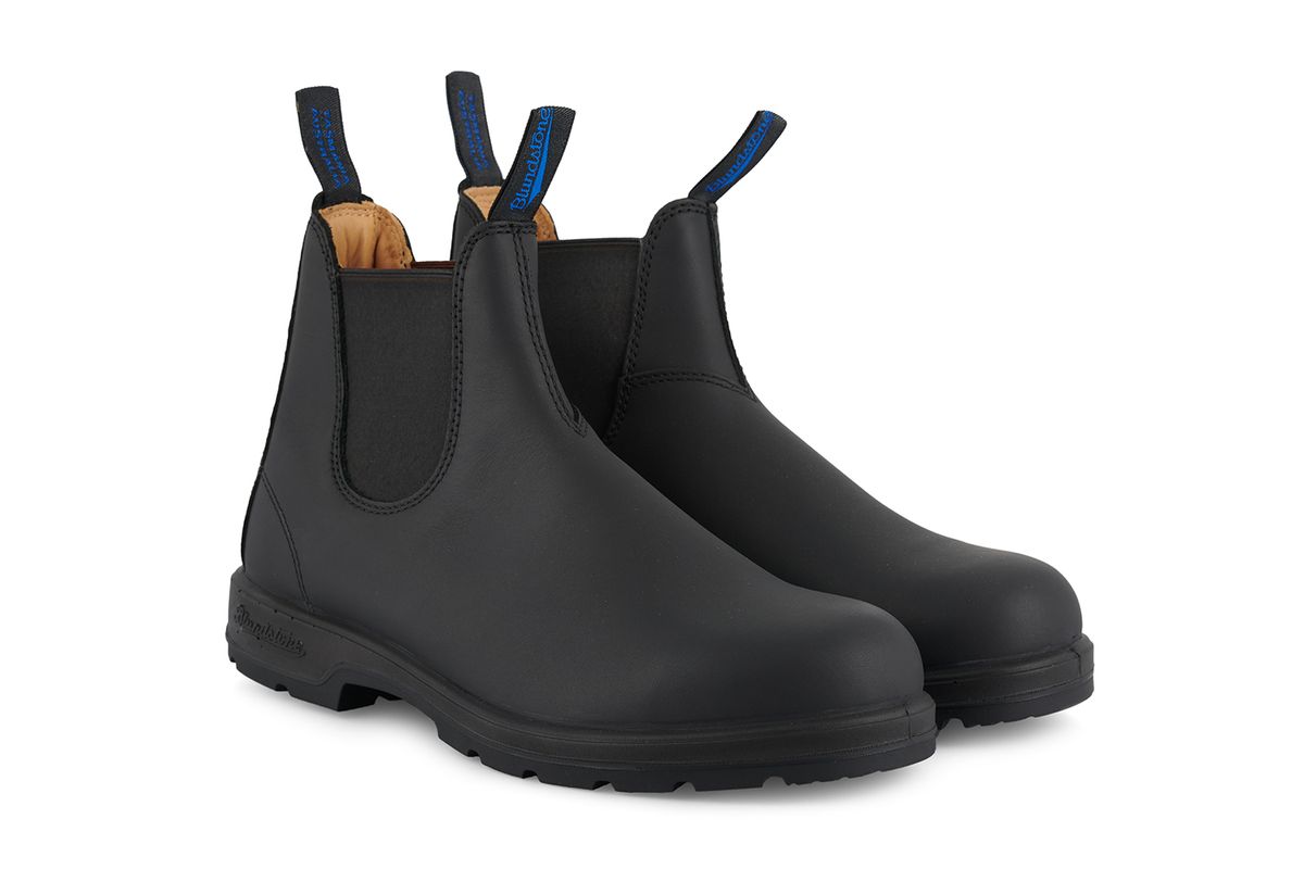 Wasserdichte Thermo-Chelsea-Boots aus Leder
