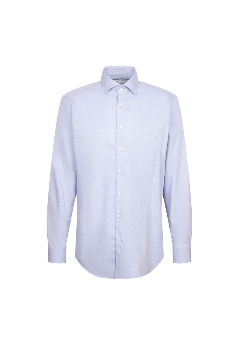 Klassisches hellblaues Oxford-Hemd