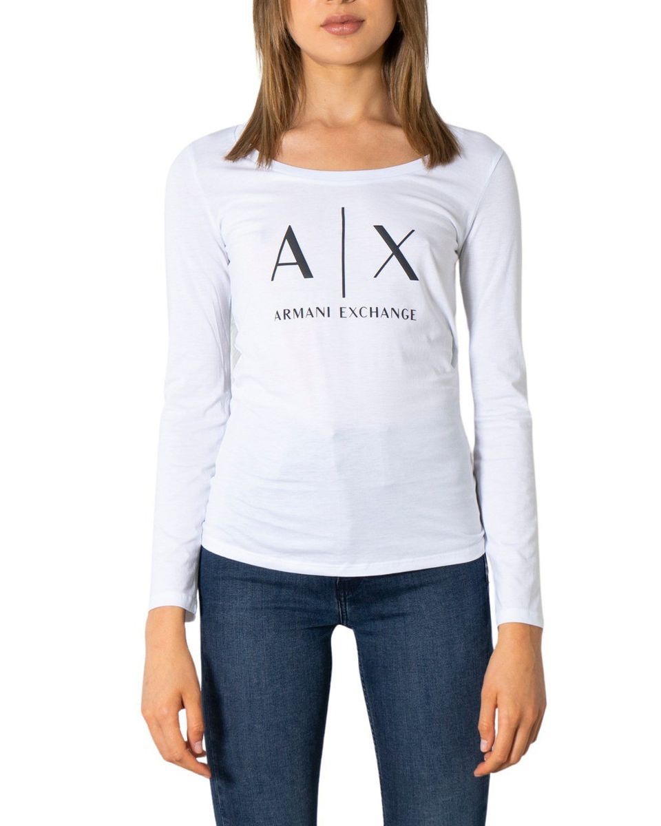 Langärmeliges Shirt mit Logo-Grafik
