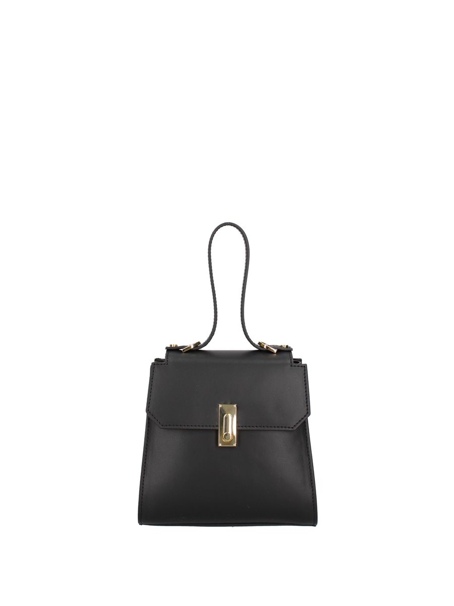 Strukturierte Handtasche mit Tragegriff