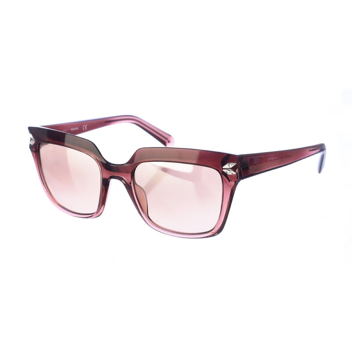 Quadratische Acetat-Sonnenbrille