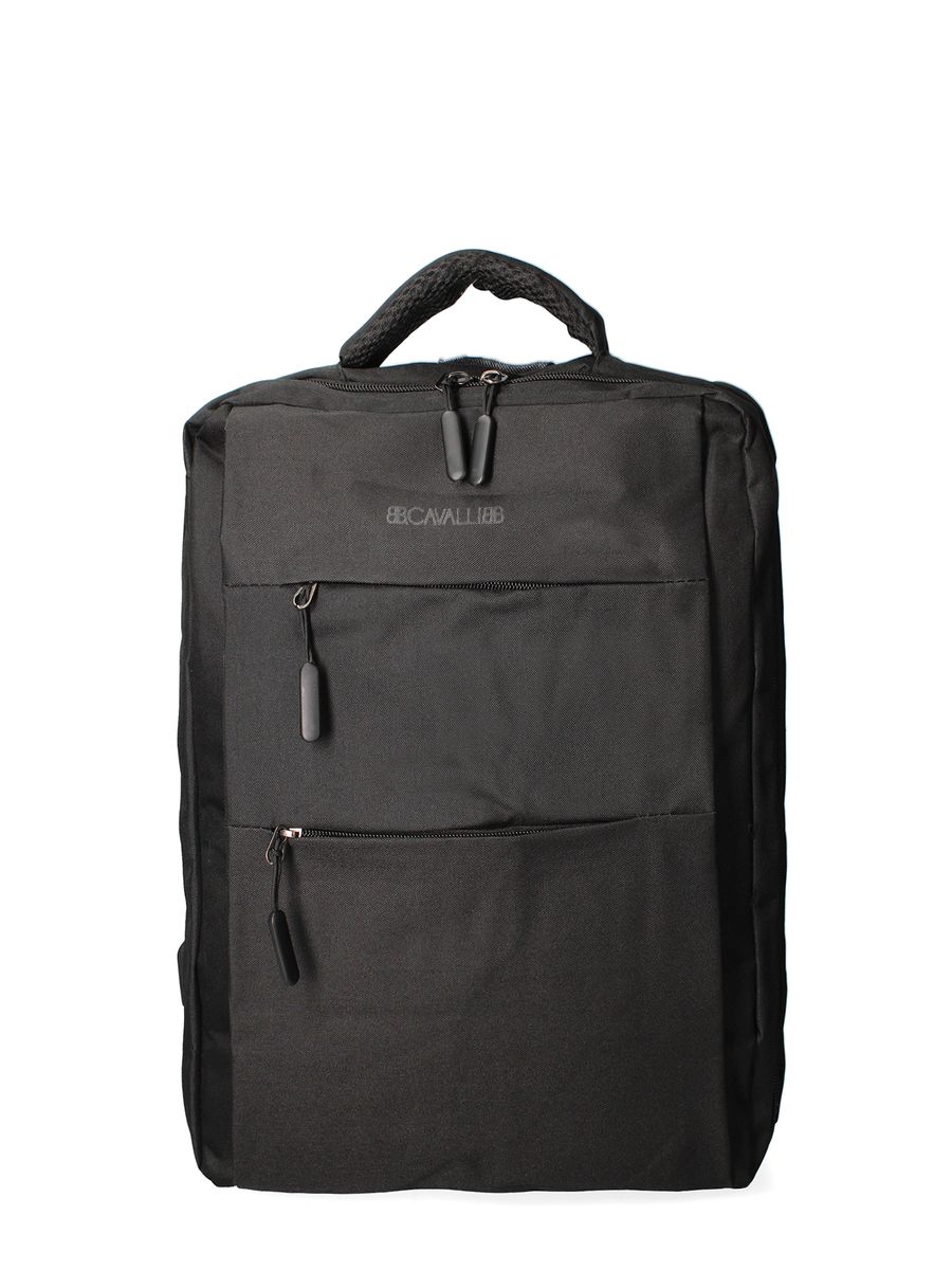 Minimalistischer, rechteckiger Rucksack mit Taschen