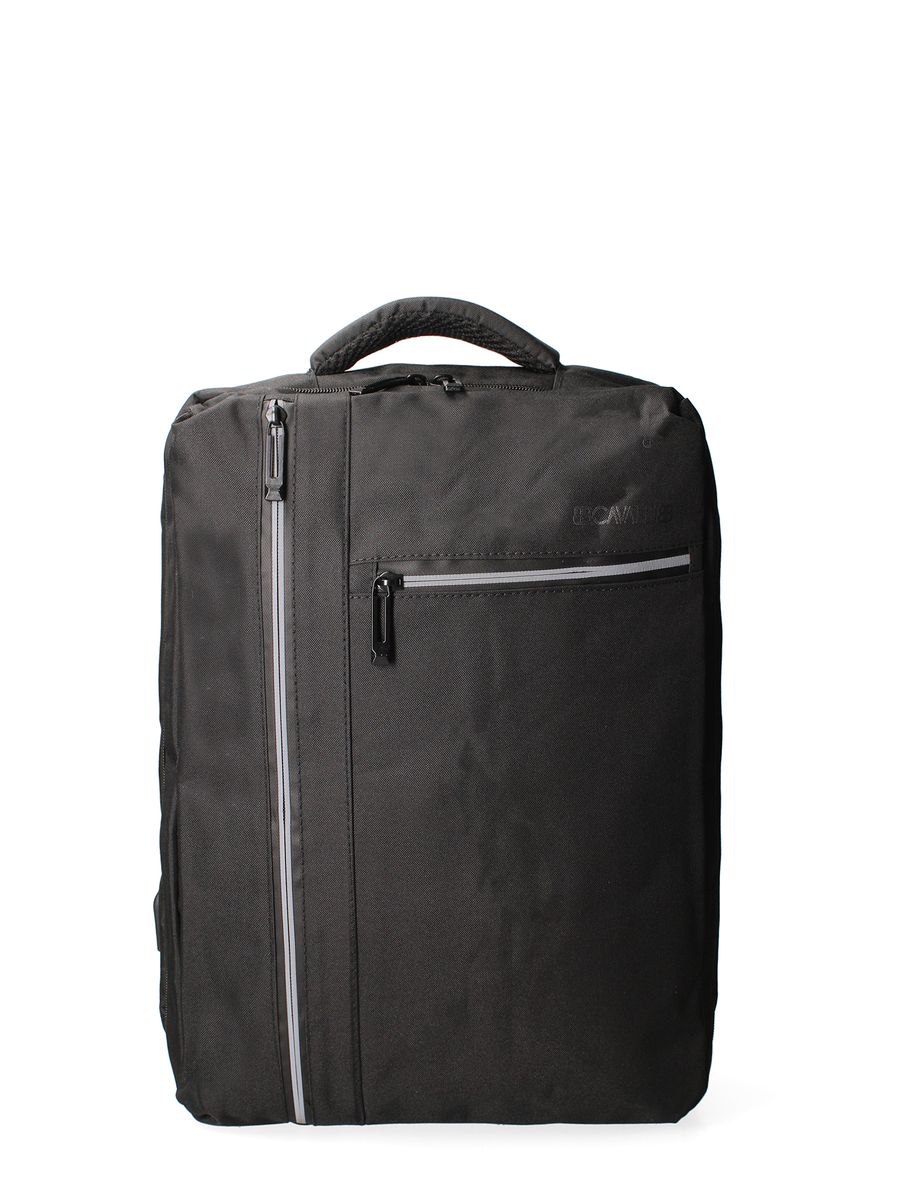 Minimalistischer, rechteckiger Rucksack mit Taschen