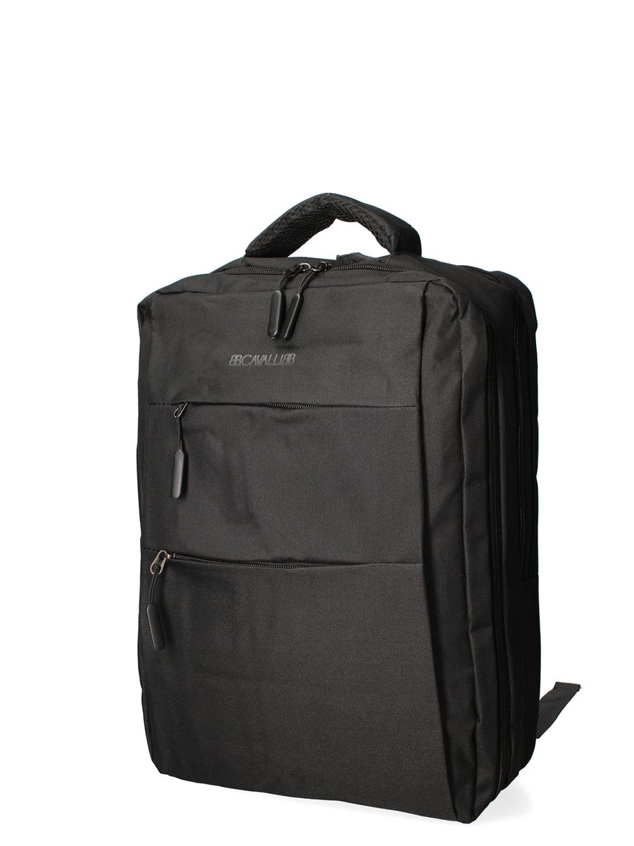 Minimalistischer Pendler-Rucksack mit Taschen