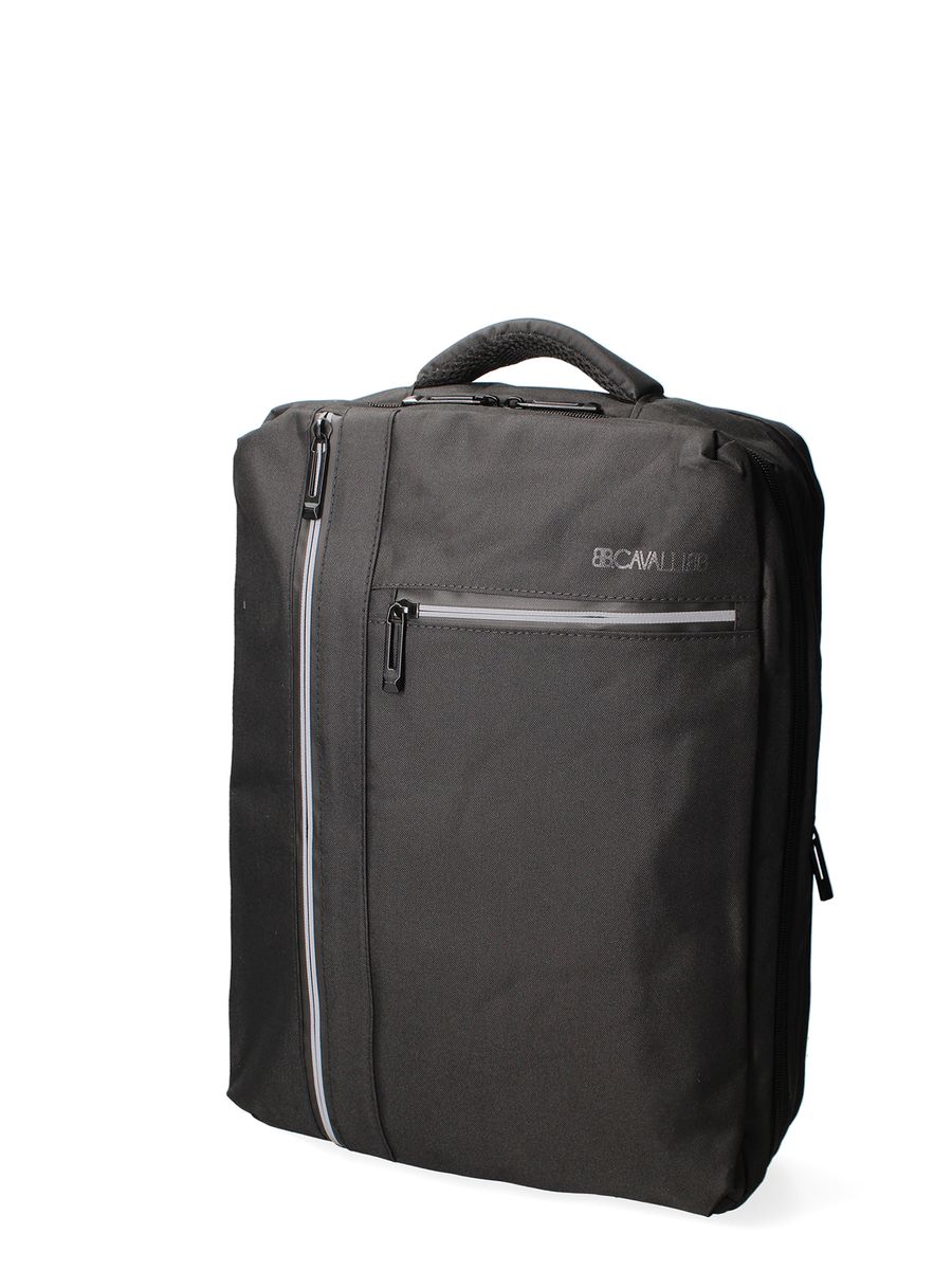 Minimalistischer Pendler-Rucksack mit Taschen