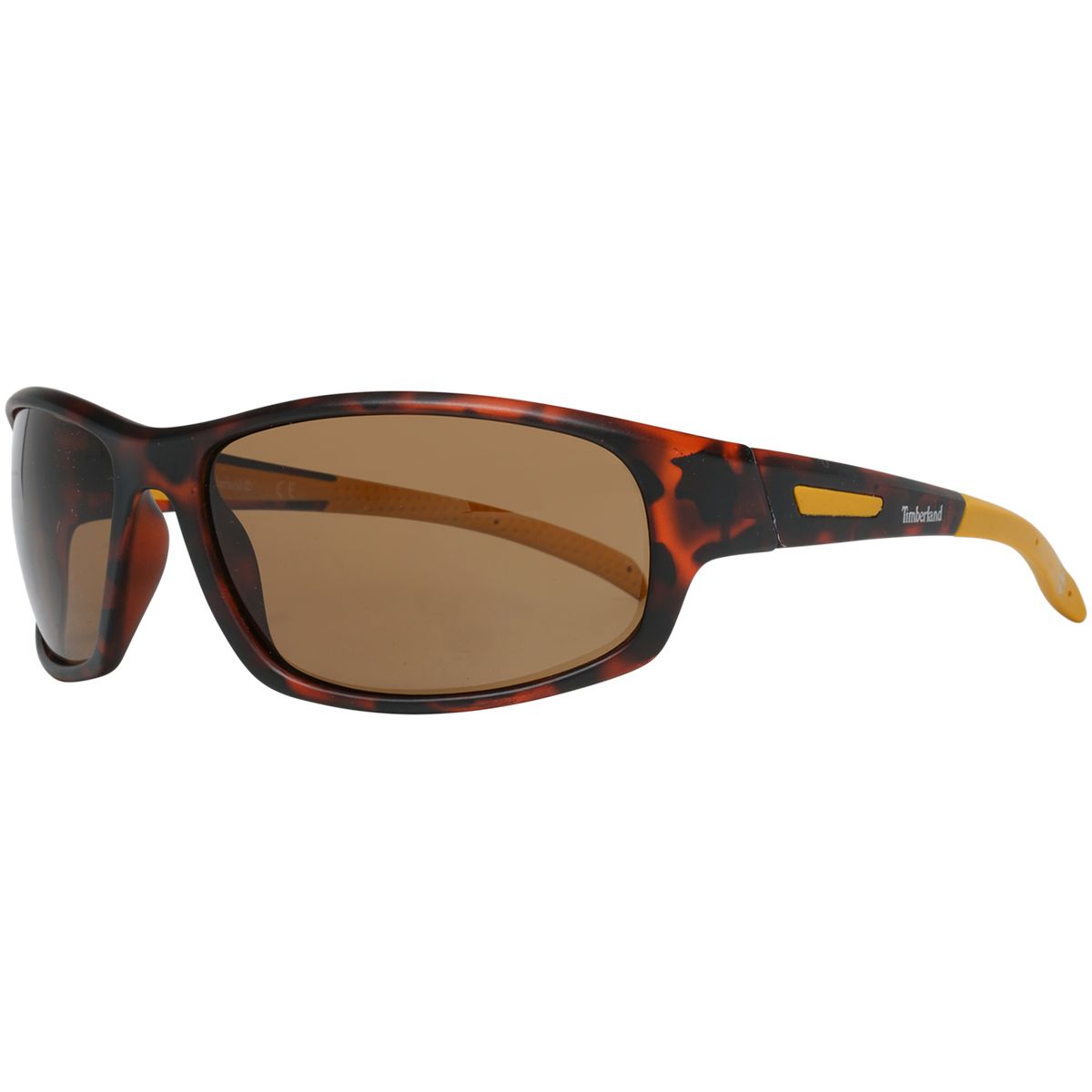 Herren Braune Schildpatt Ovale Sonnenbrille
