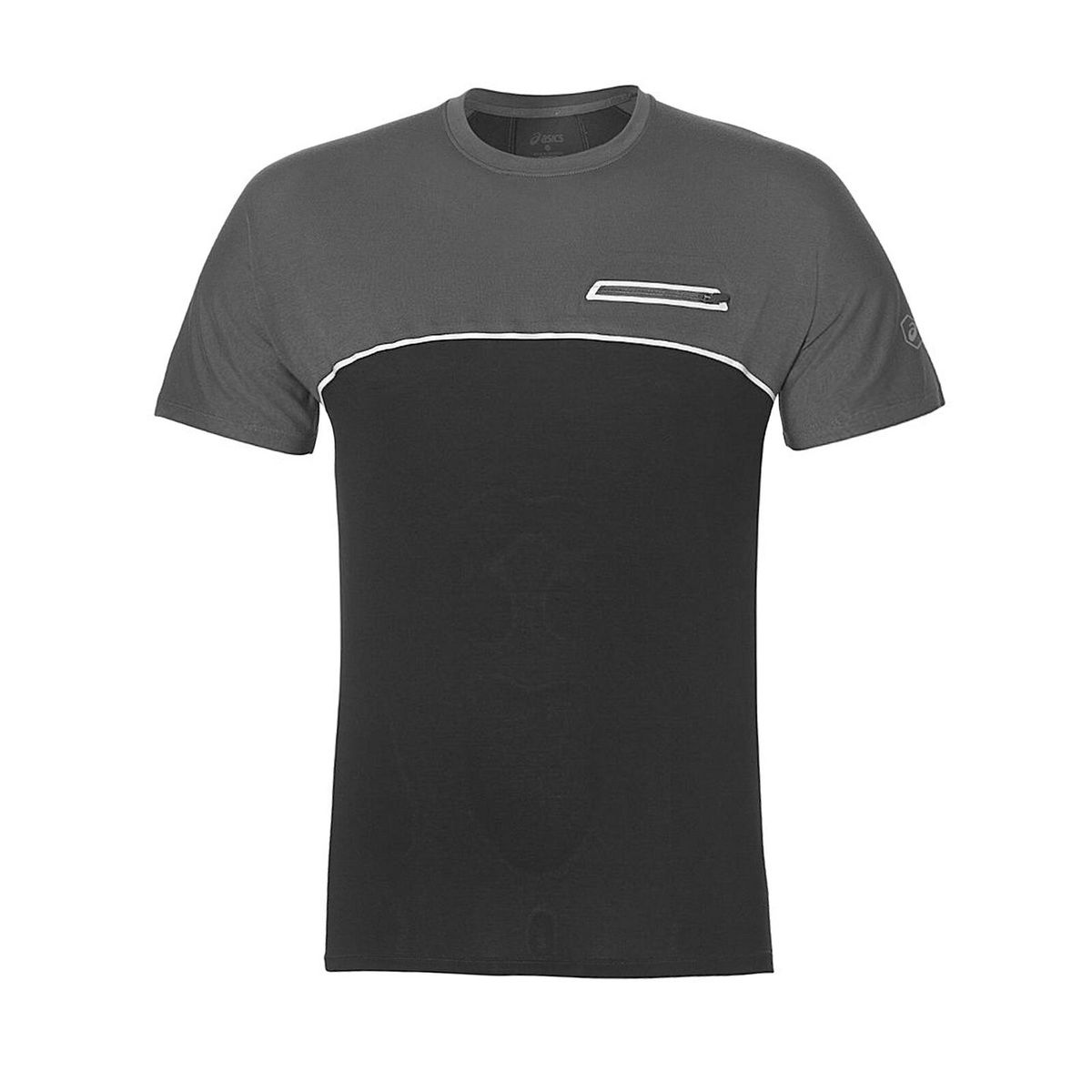 Herren Zweifarbige Kurzarm T-Shirt