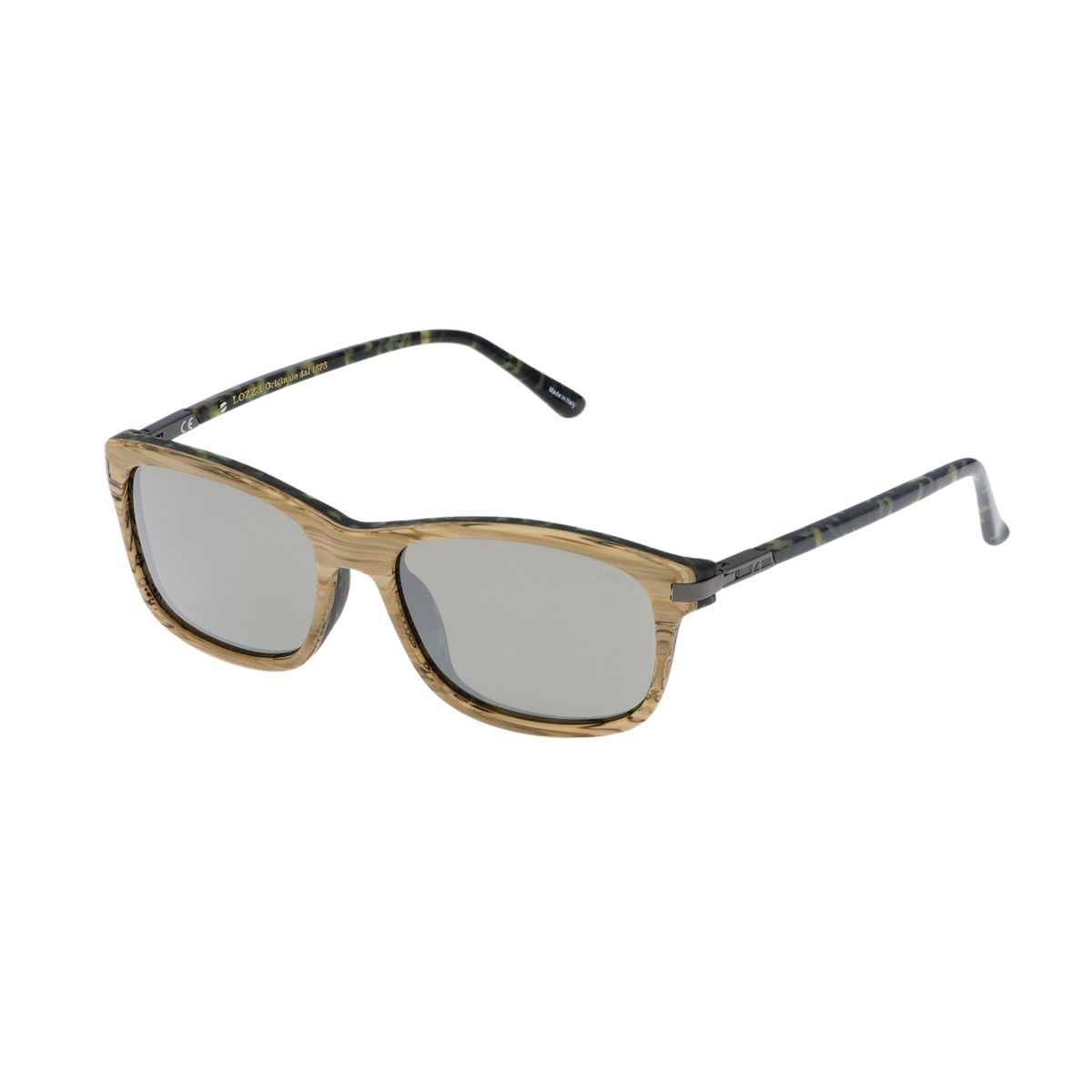 Rechteckige Unisex-Sonnenbrille