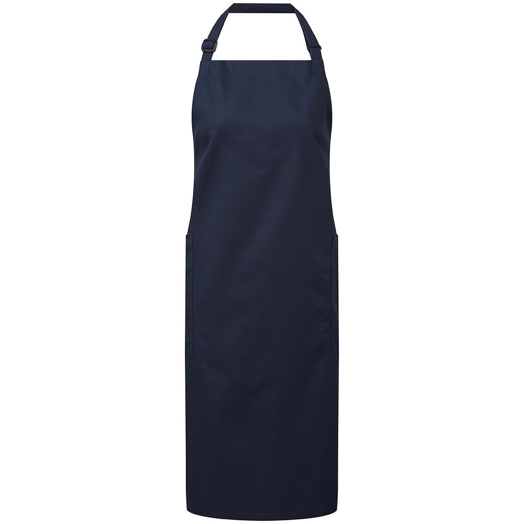 Unisex Marineblaue Fairtrade Bio-Schürze