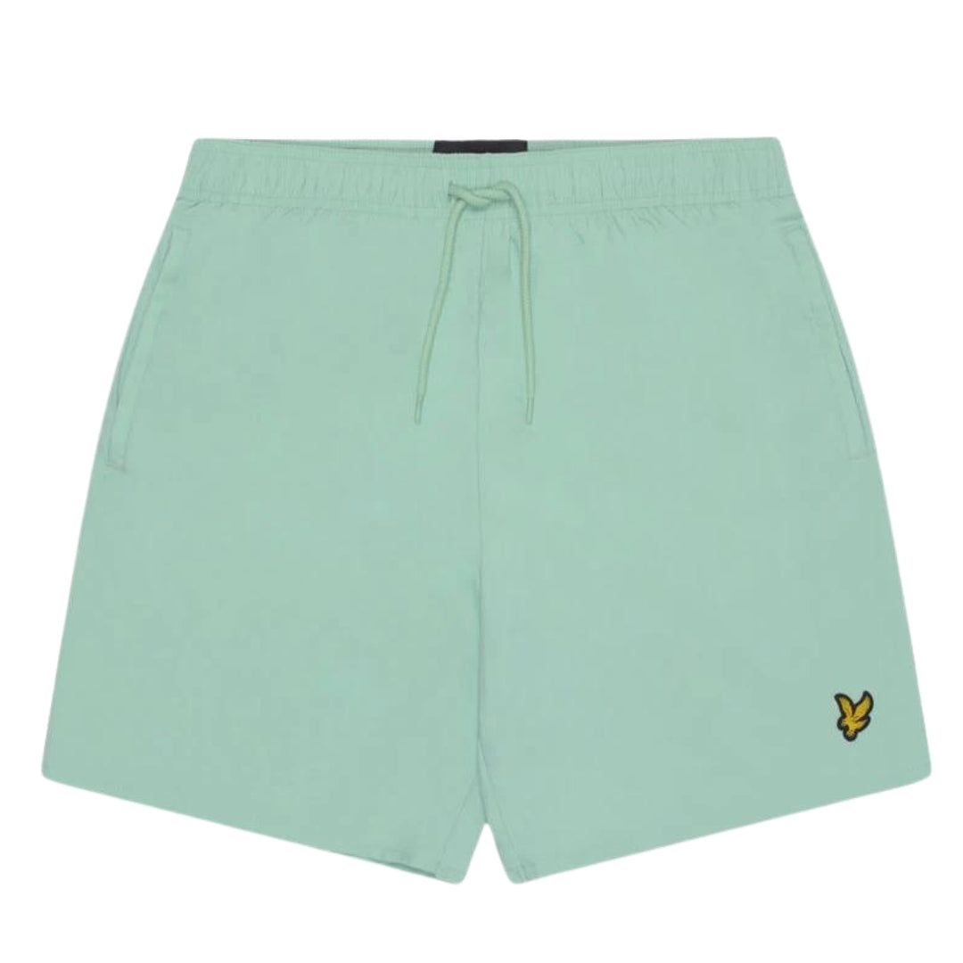 Klassische Badeshorts mit Logo-Detail