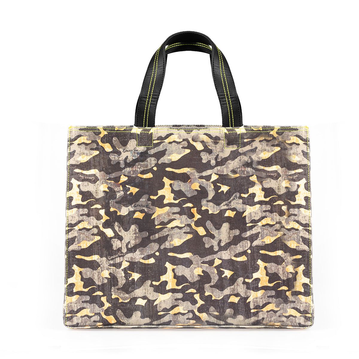 Großer Shopper mit Camouflage-Muster