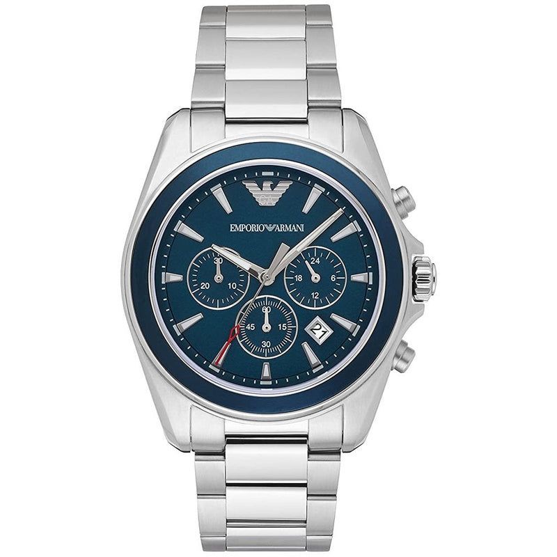 Sport Chronograph Edelstahl Uhr