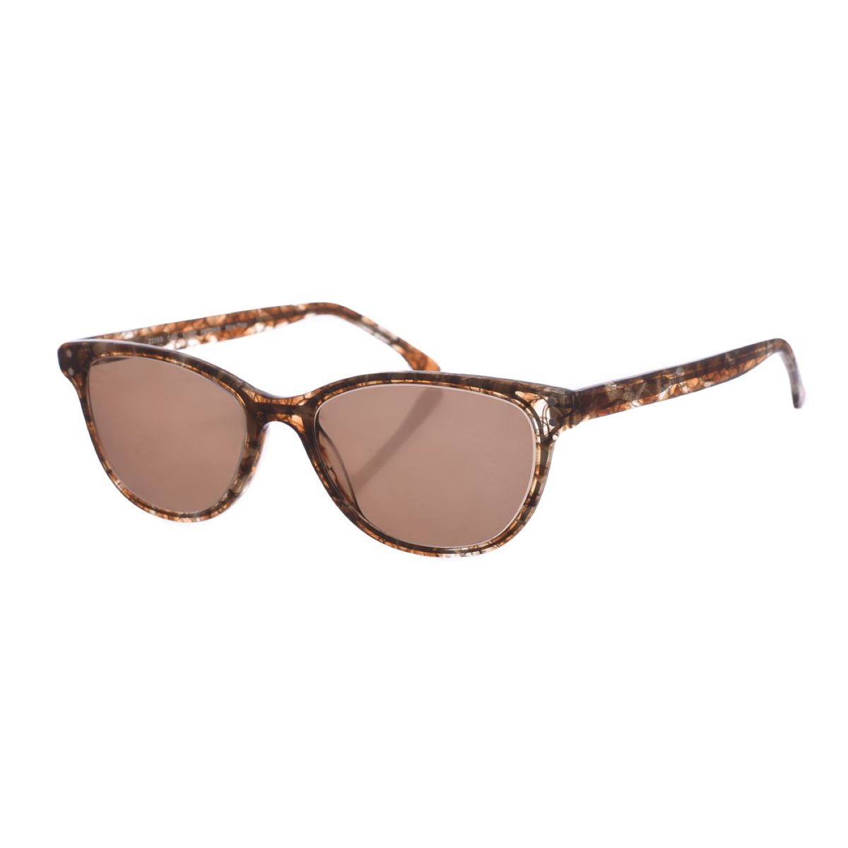 Ovale Acetat-Rahmen Sonnenbrille