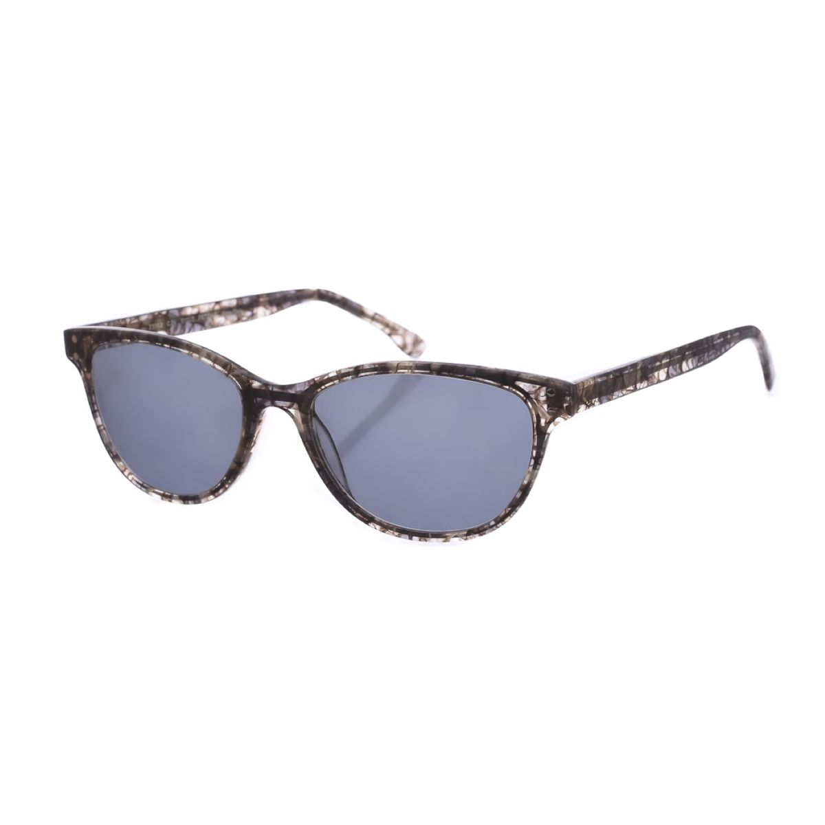 Ovale Acetat-Rahmen Sonnenbrille