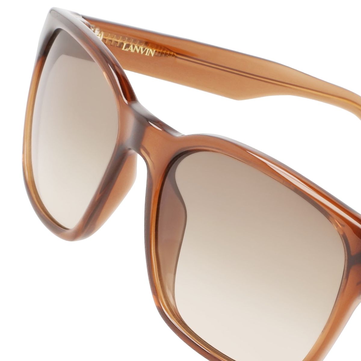 Elegante quadratische Acetat-Sonnenbrille
