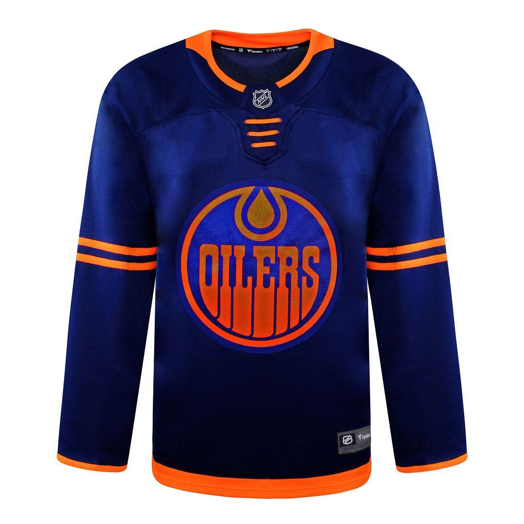 Edmonton Oilers Breakaway Hockey Trikot