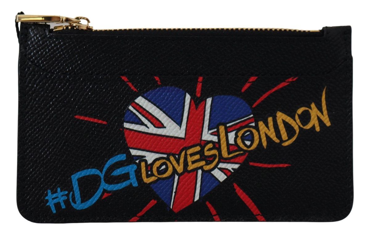 Dolce & Gabbana Leder-Münzbörse