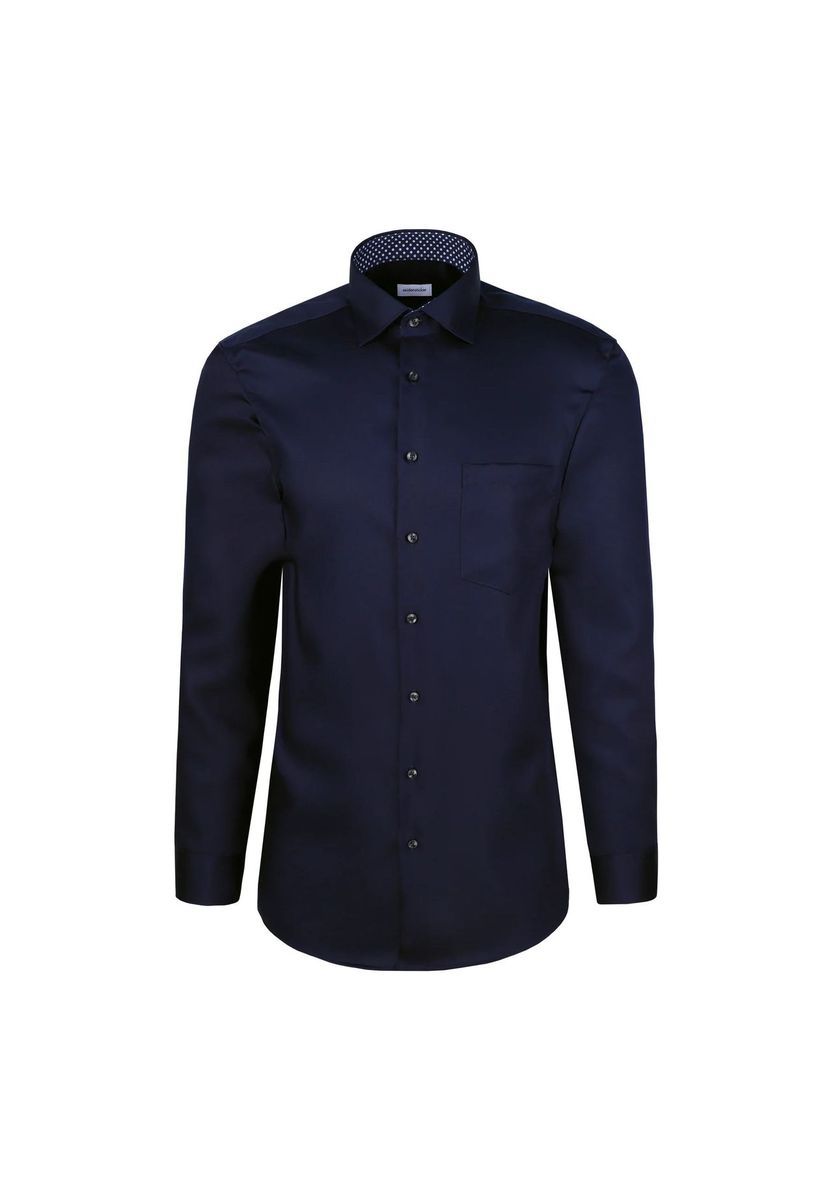 Klassisches Regular-Fit Langarmhemd