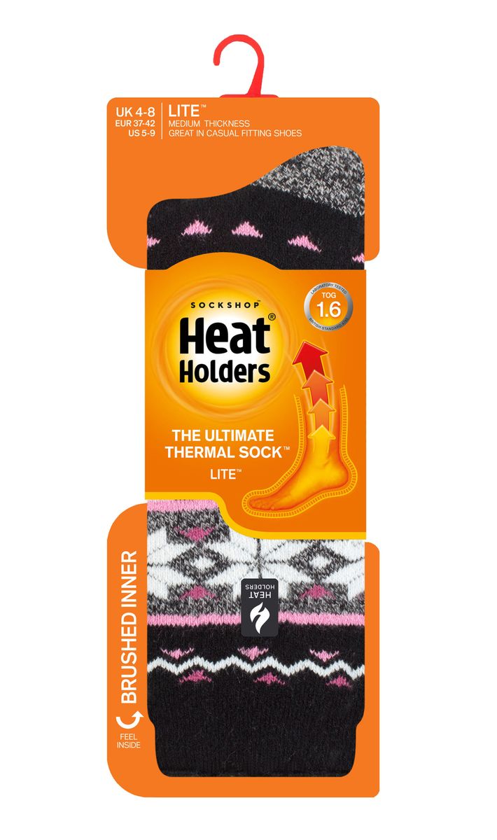 Gemusterte Thermische Winter Socken