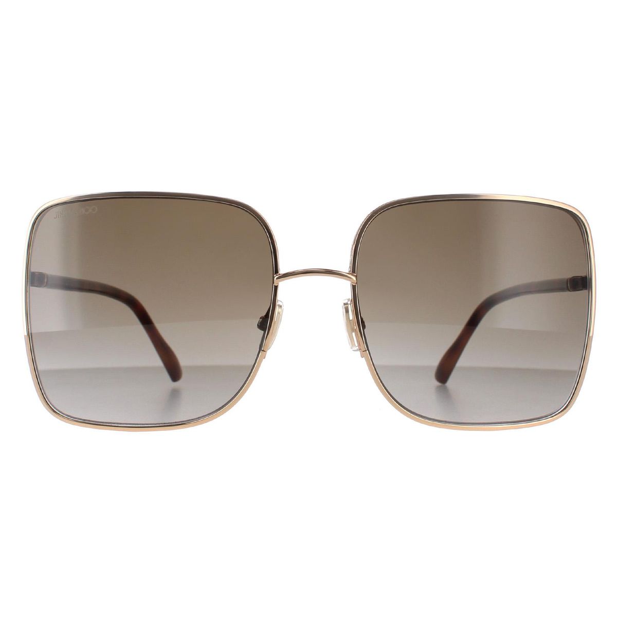 Quadratische Sonnenbrille mit Farbverlaufgläsern