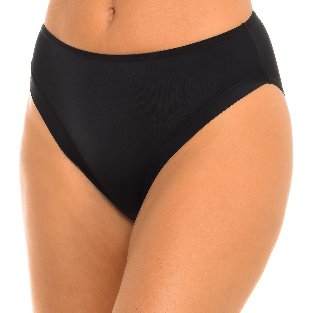 Hochtaillierte Bikinihose