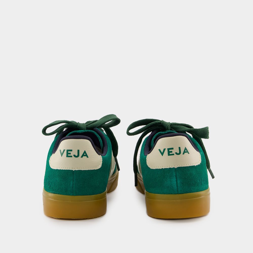 Low-Top Wildledersneaker mit Gummisohle