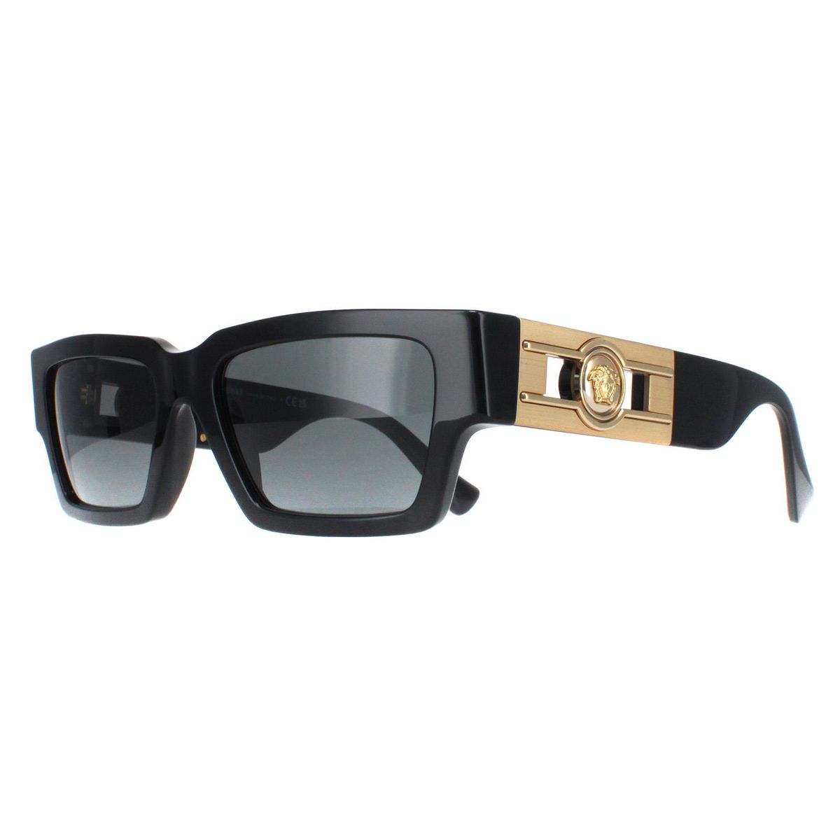 Rechteckige Medusa Biggie Sonnenbrille