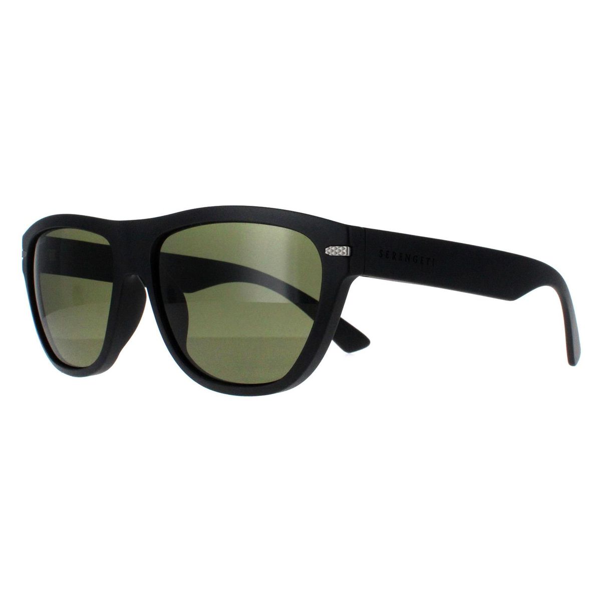 Matte schwarze Cat-Eye-Sonnenbrille