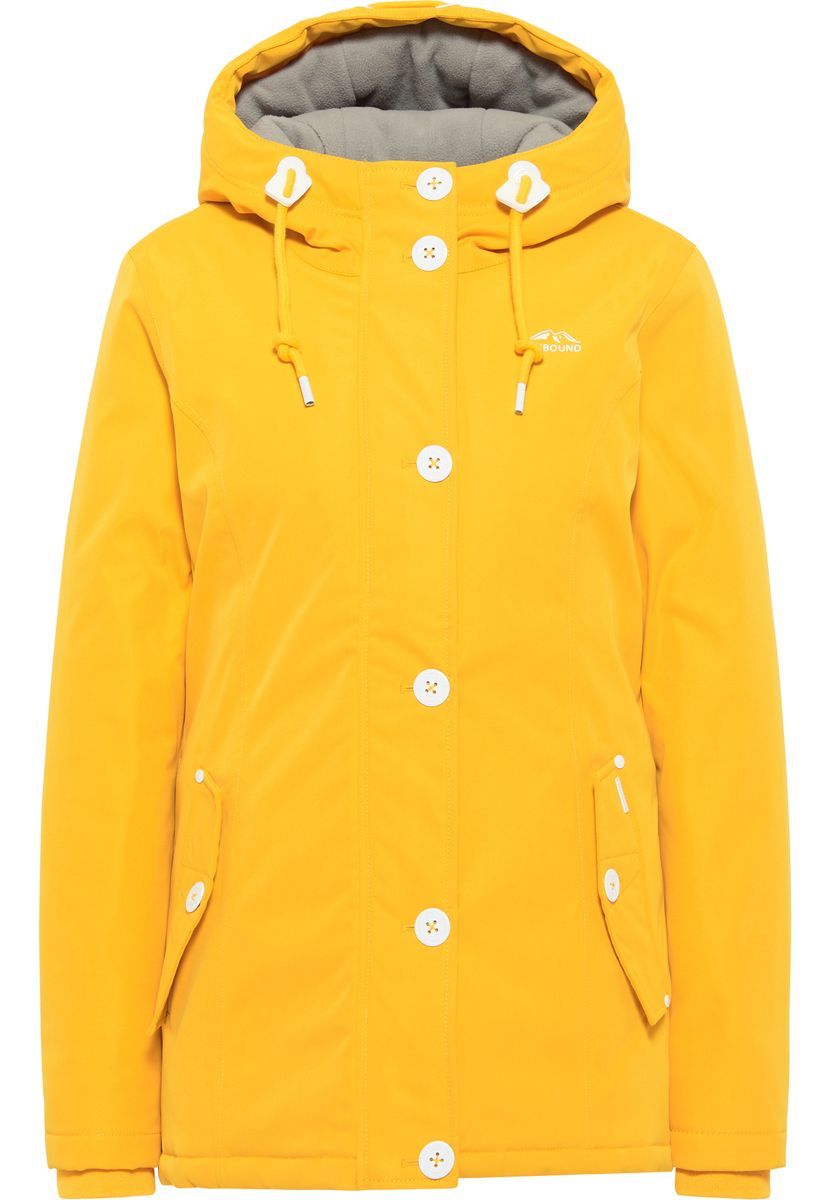 ICEBOUND Serie clima Iglu Winterjacke Damen Senf