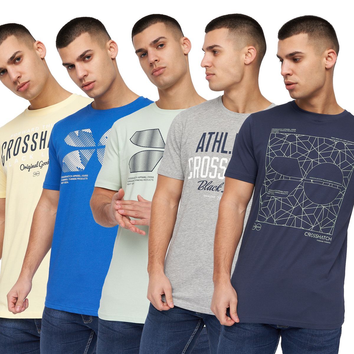 T-Shirt mit Grafikprint und Rundhalsausschnitt