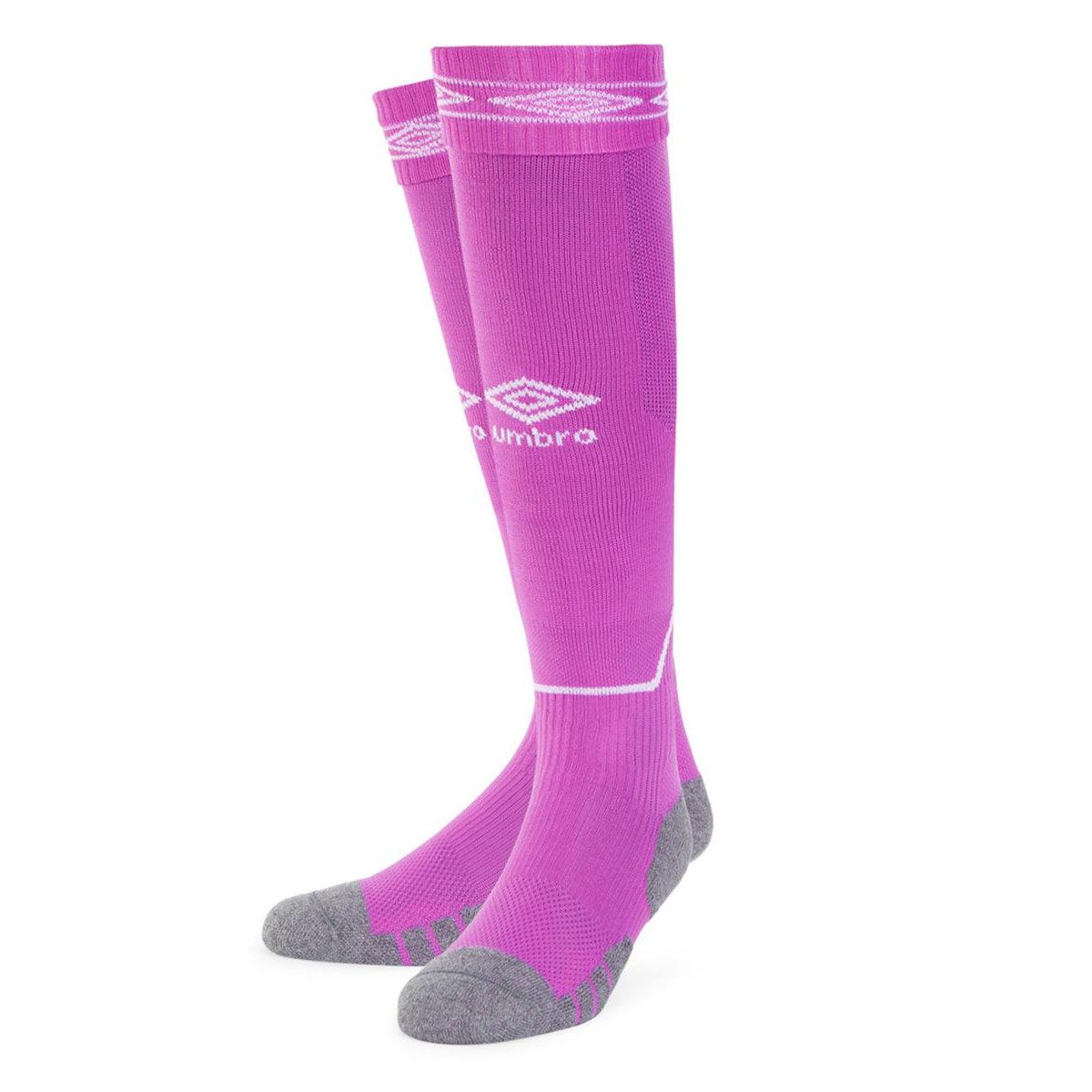 Kniehohe Socken mit Rautenmuster