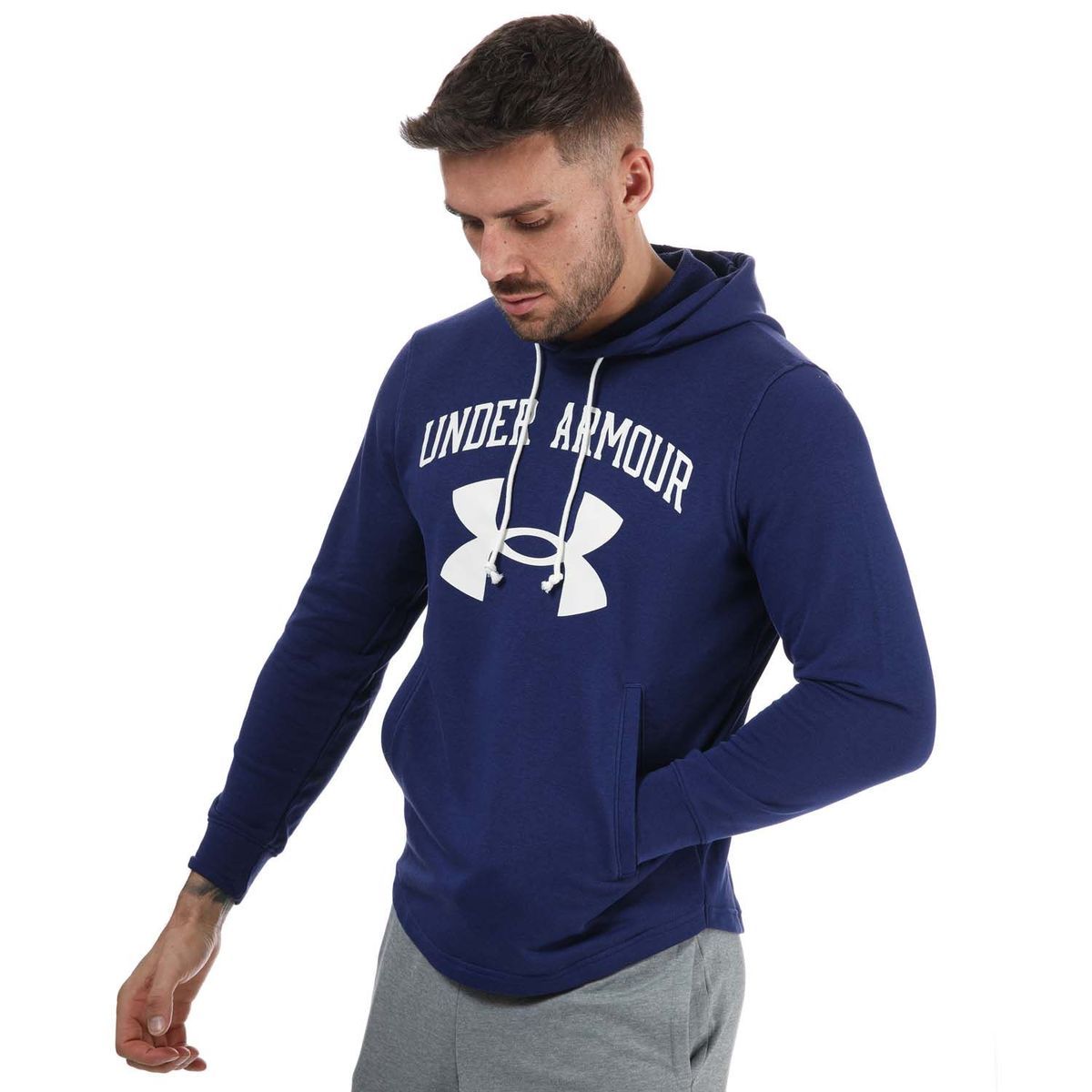 Herren Kapuzenpullover mit Grafiklogo