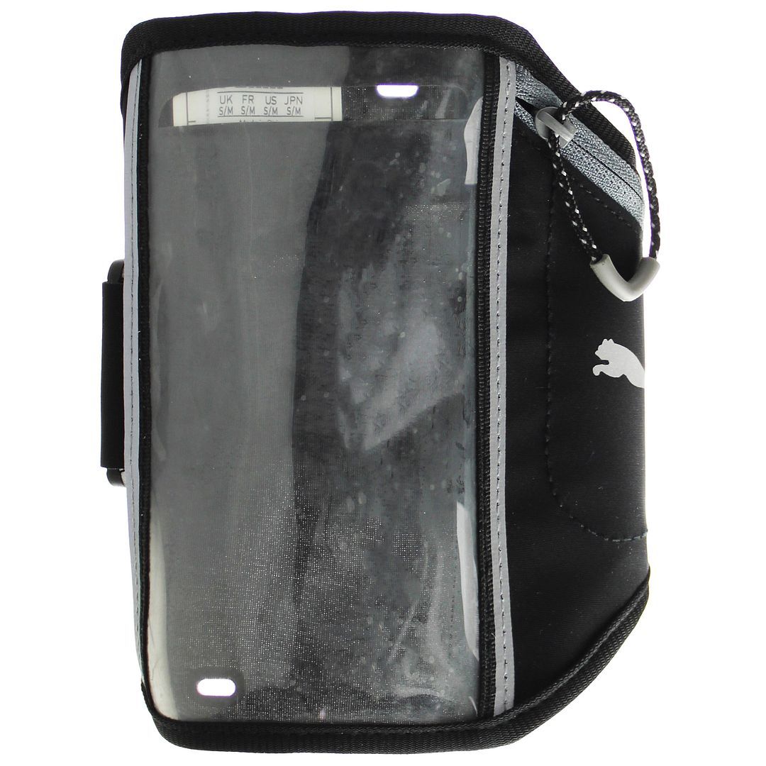 Schwarze Lauf-Handy-Armbandhülle