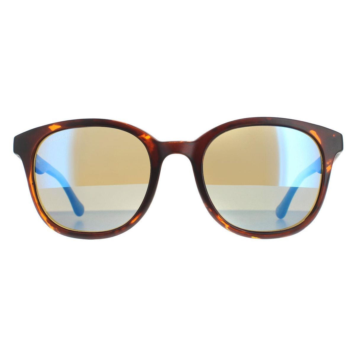 Runde Schildpatt-Sonnenbrille