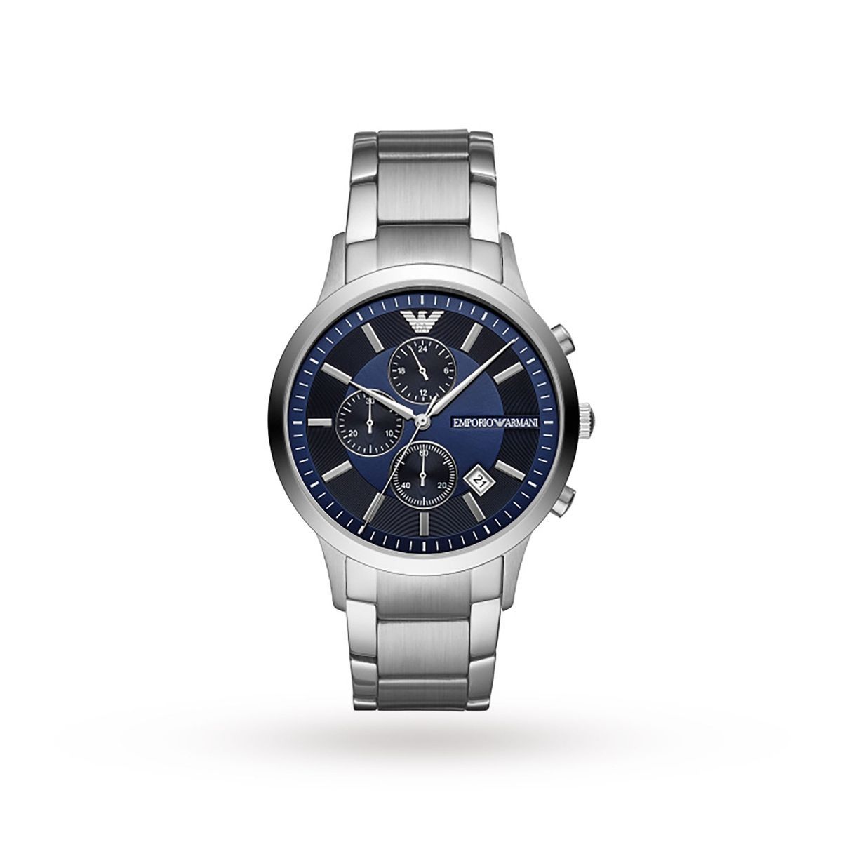 Eleganter Chronograph mit Edelstahlarmband