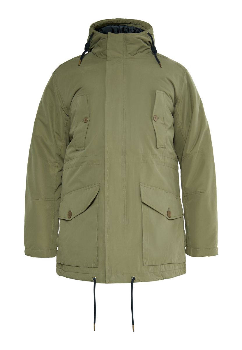Herren Wattierter Anorak mit Kapuze