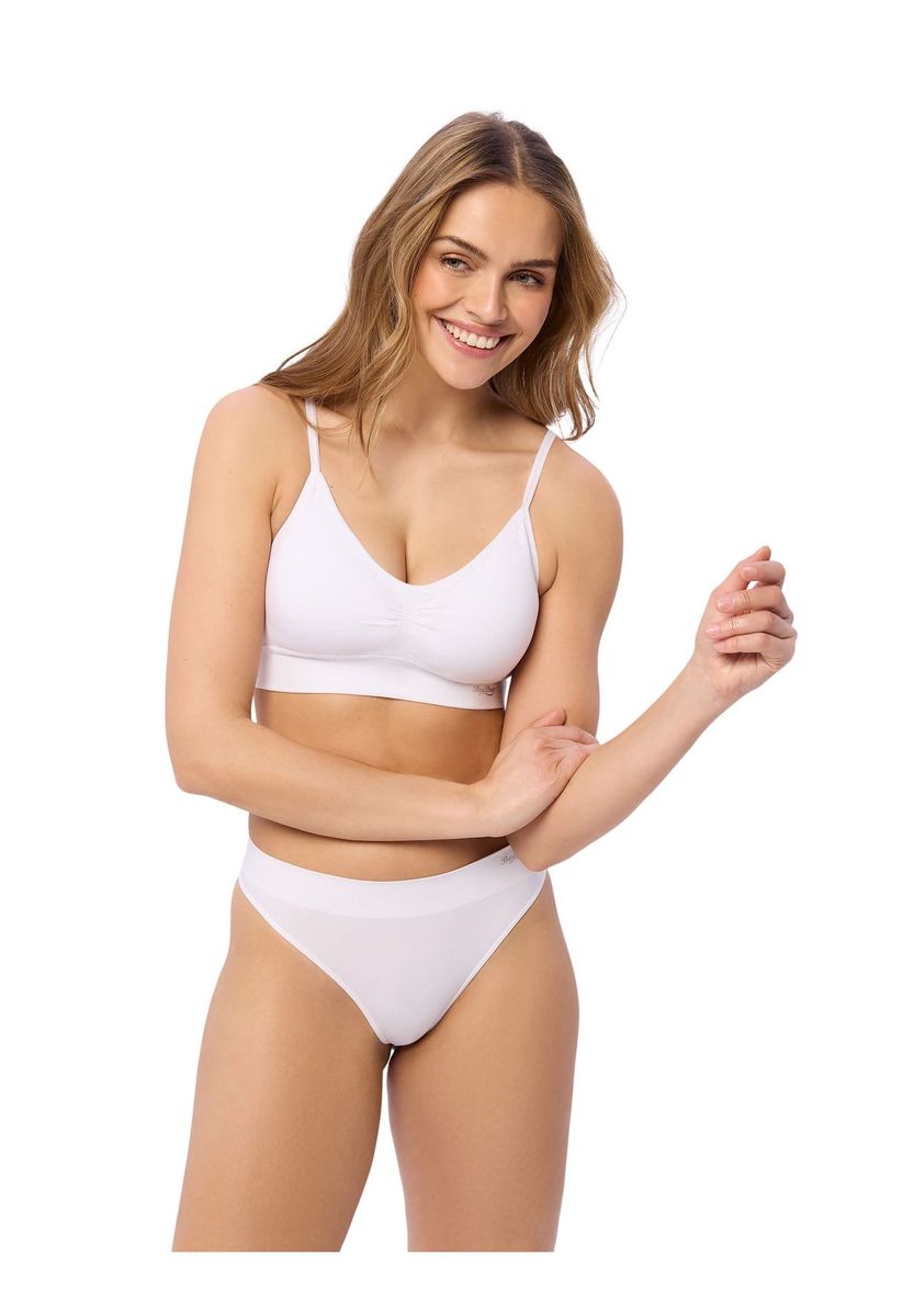 Nahtloses Comfee Alltags-Bralette mit Trägern