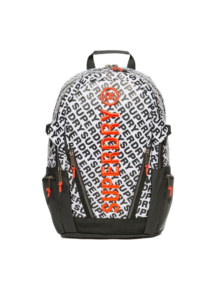 Rucksack mit Grafikprint und Logo-Detail