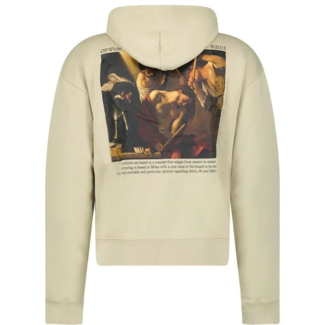 Oversize-Hoodie mit Caravaggio-Print