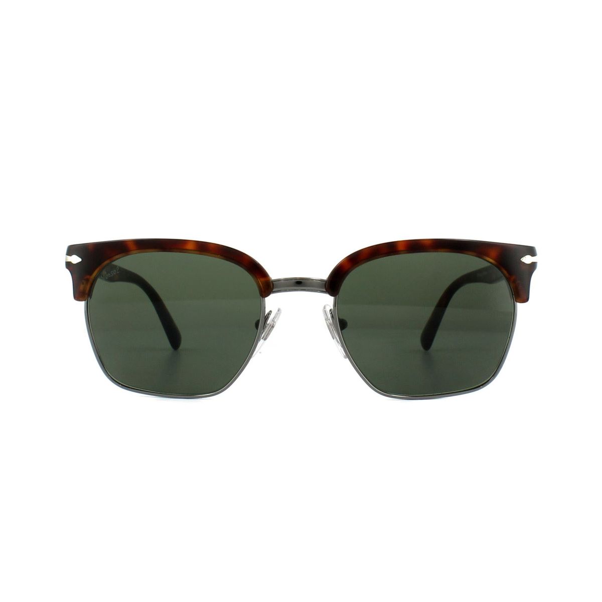 Klassische Havana Browline Sonnenbrille