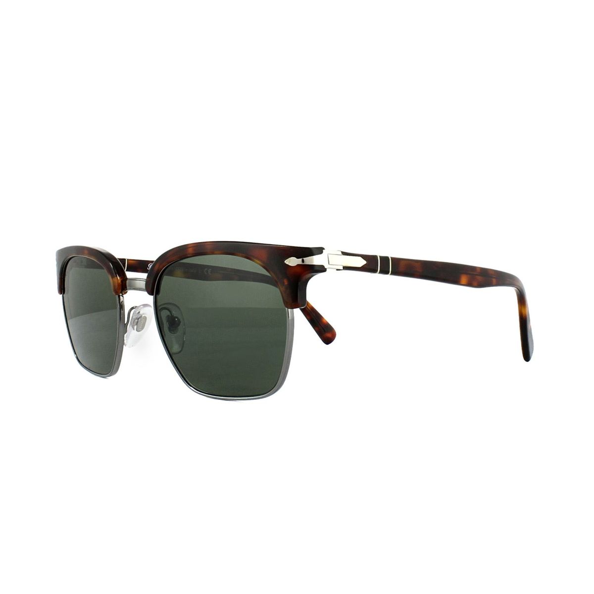 Semi-randlose Clubmaster-Sonnenbrille