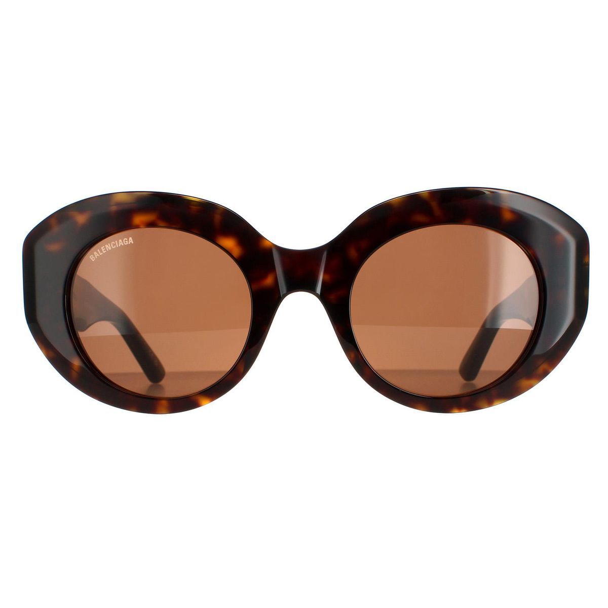 Ovale Havana-braune Mode-Sonnenbrille