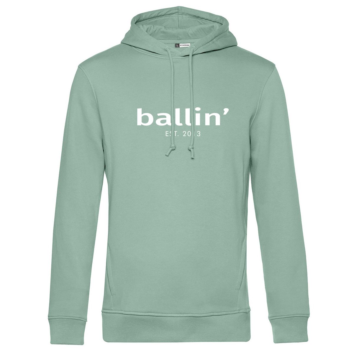 Klassischer Kapuzenpullover mit Aufdruck