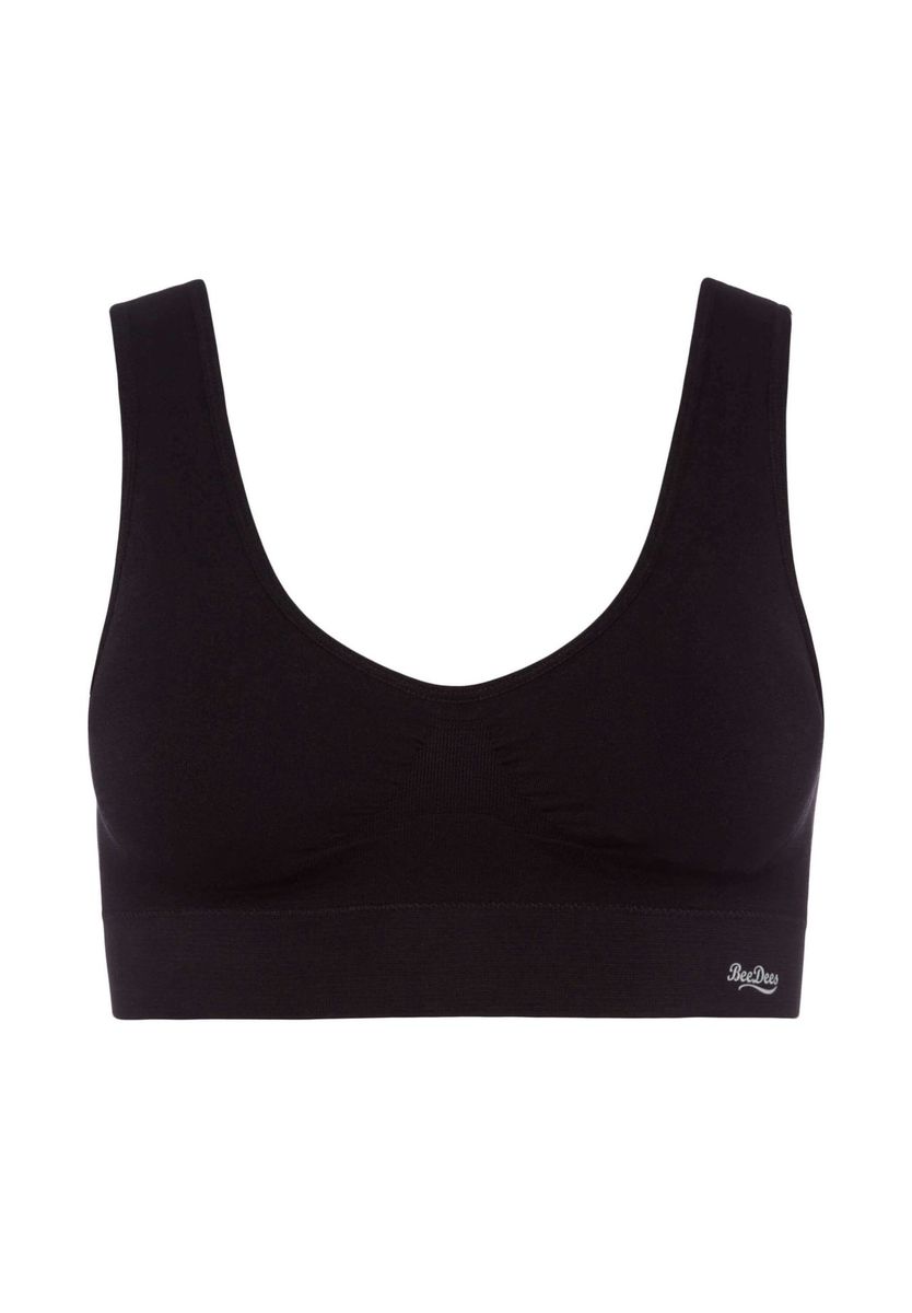 Nahtloses bequemes Crop-Top-Bralette