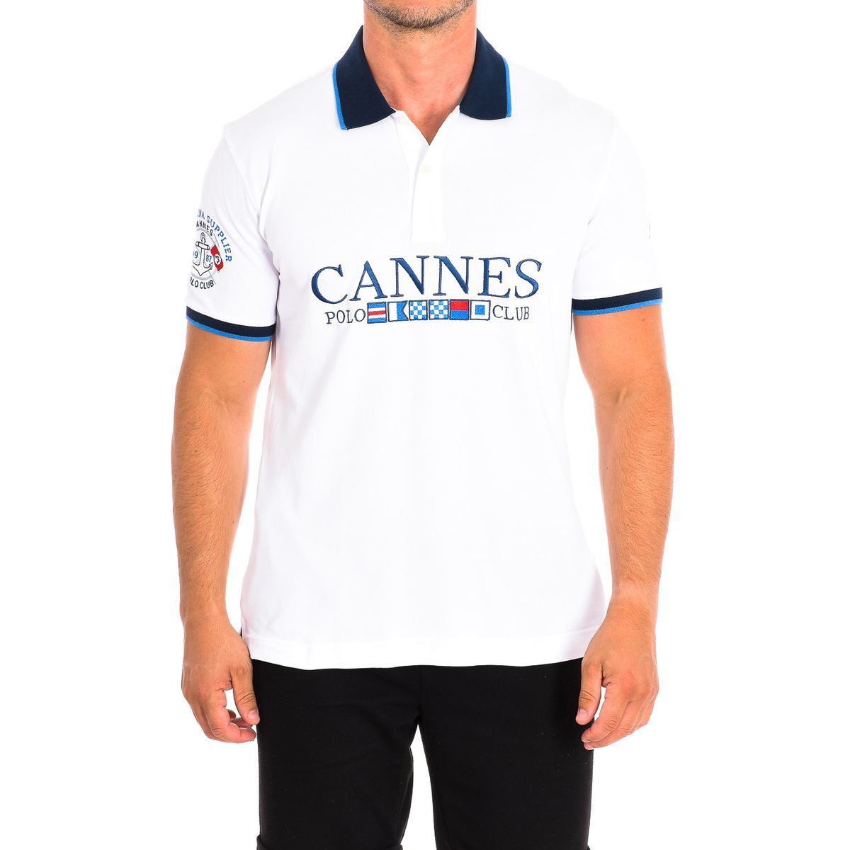 Cannes Polo Club Kurzarm Polohemd